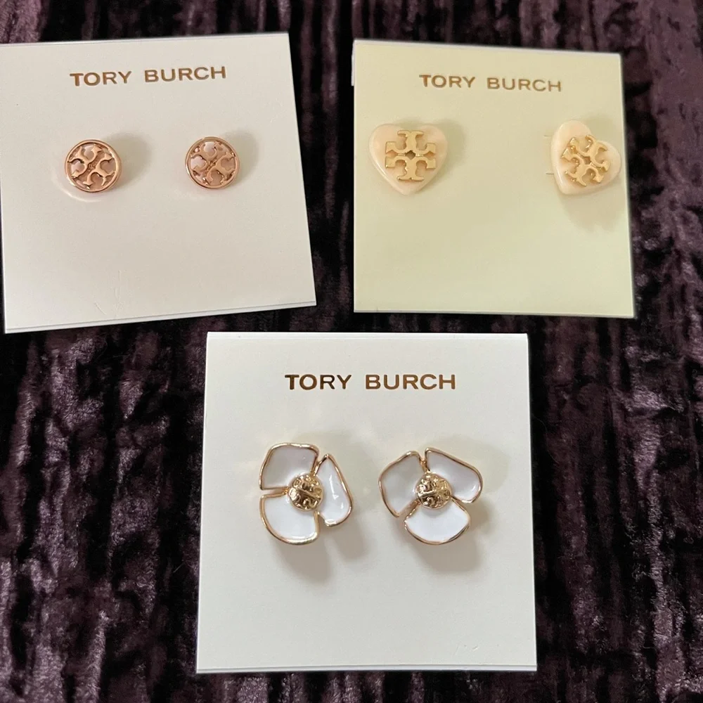 Bundled Tory Burch Earring set - Picture 1 of 3